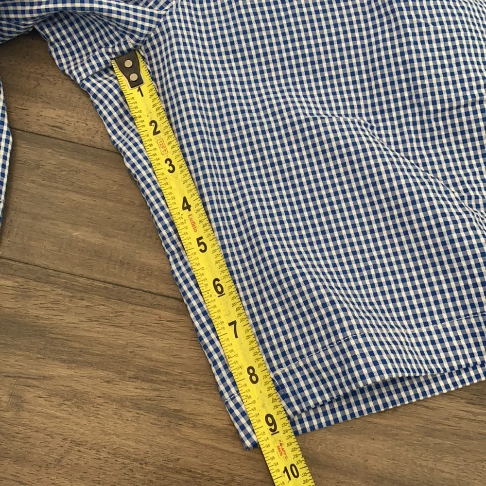 Jos. A.‎ Bank Mens Stays Cool Gingham Shorts Size 36 Reg